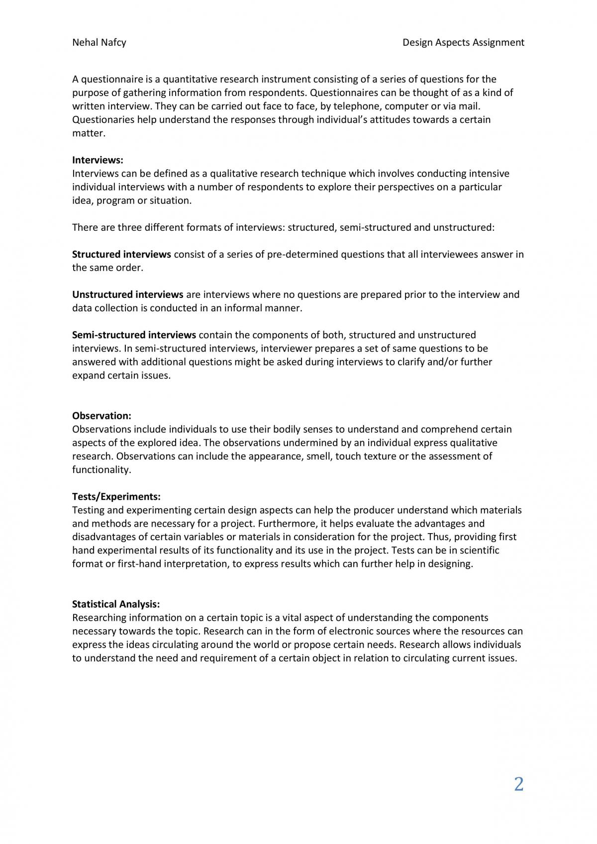 Design Aspects Assignment - Page 2