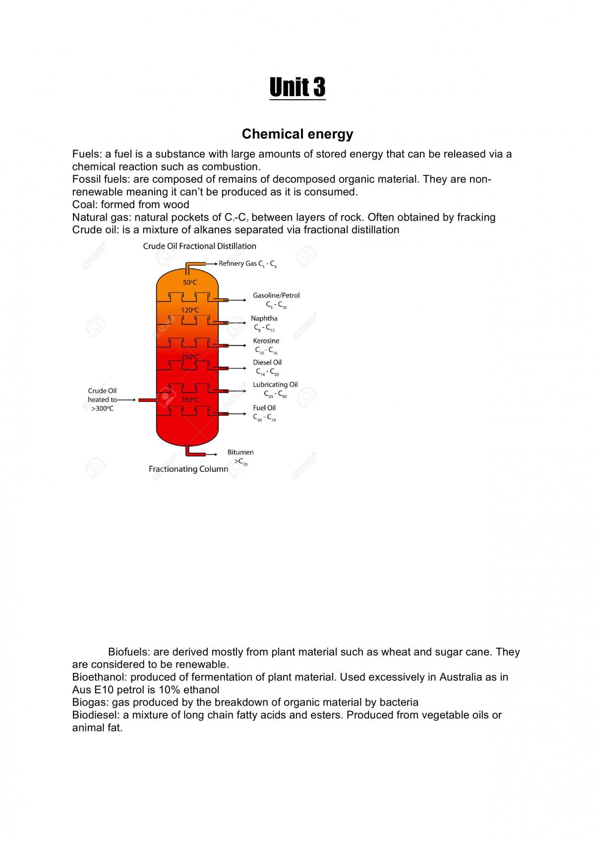 Chemistry Notes - Page 1