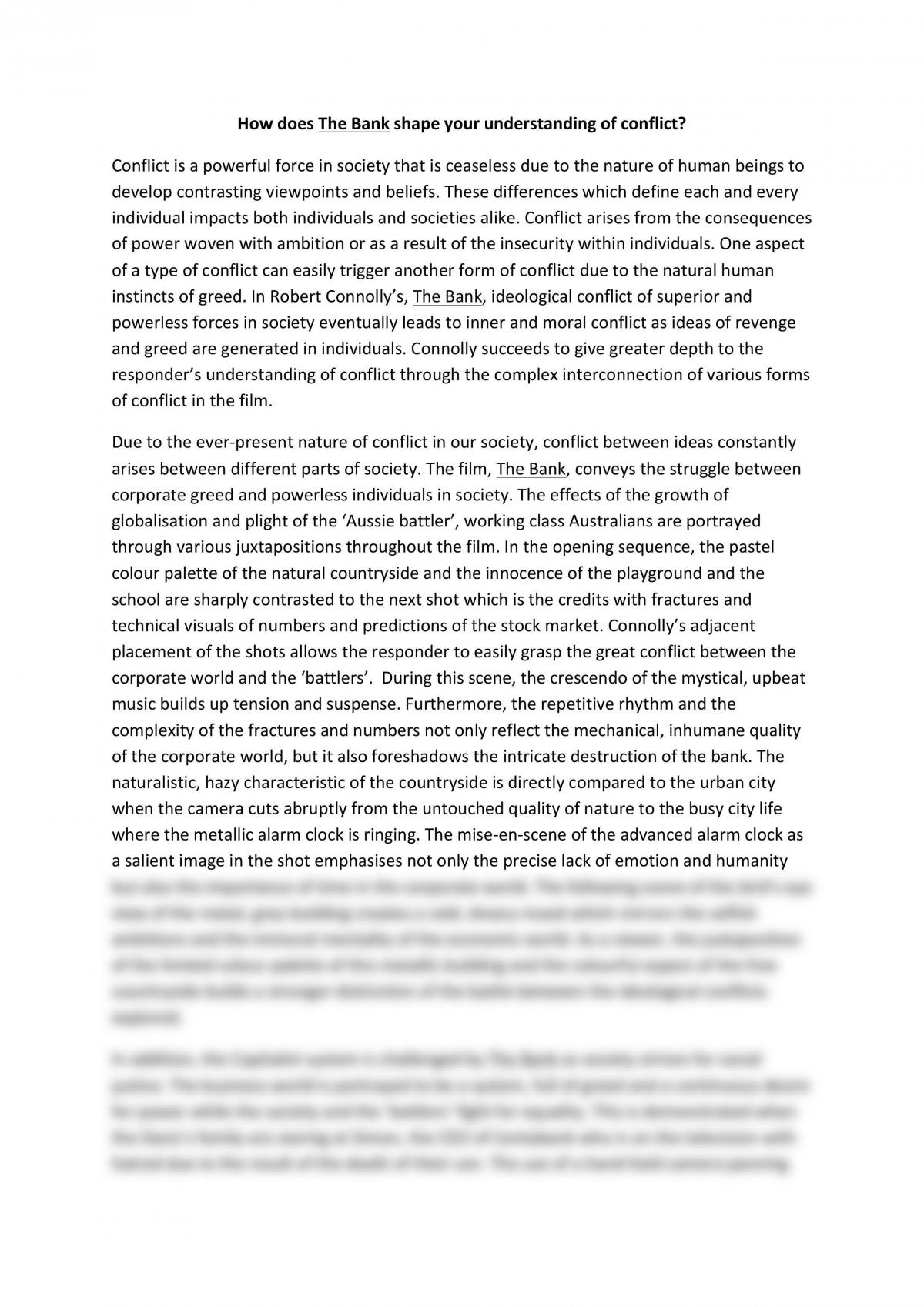 banking essay pdf