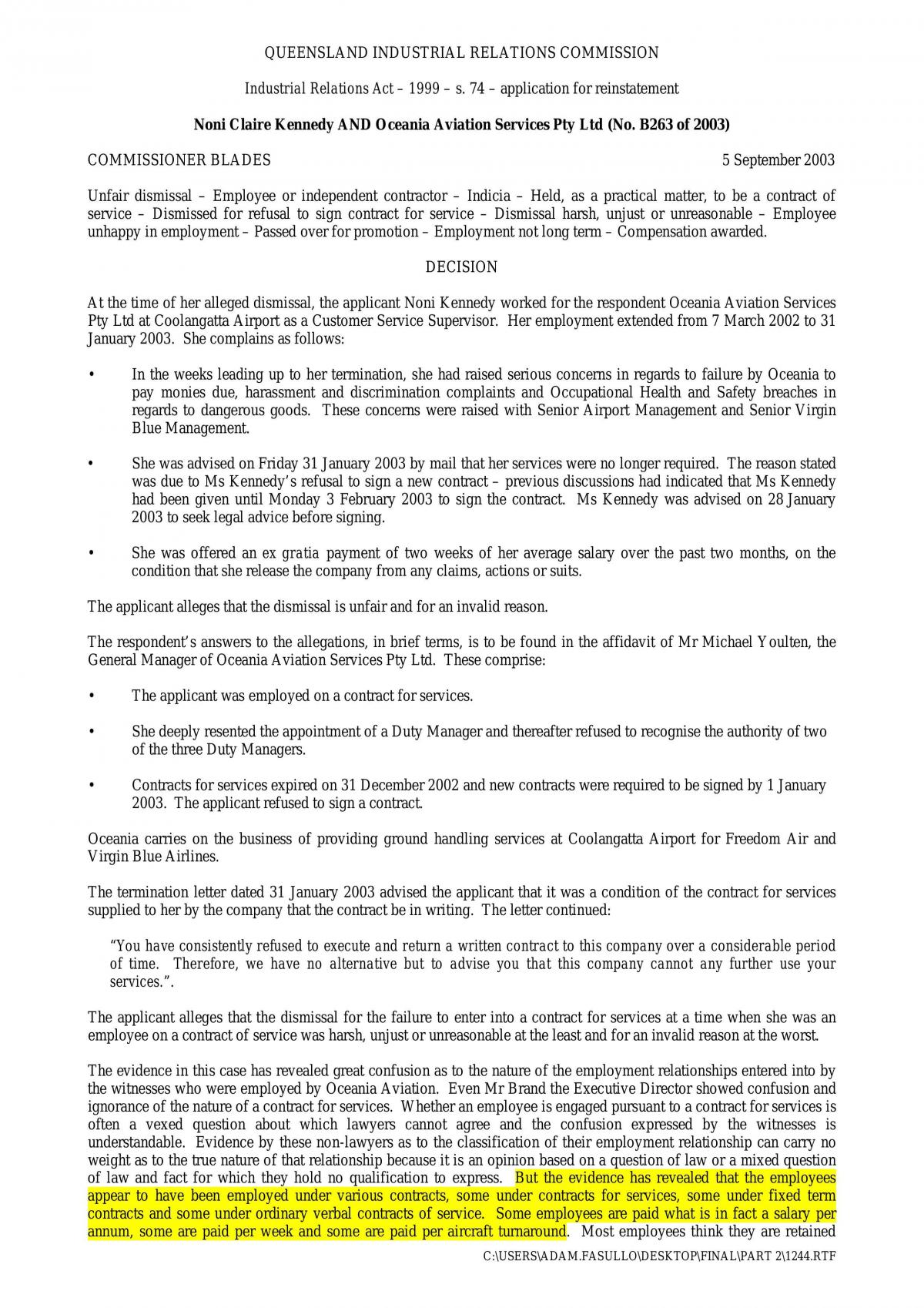 Case Study - Page 1