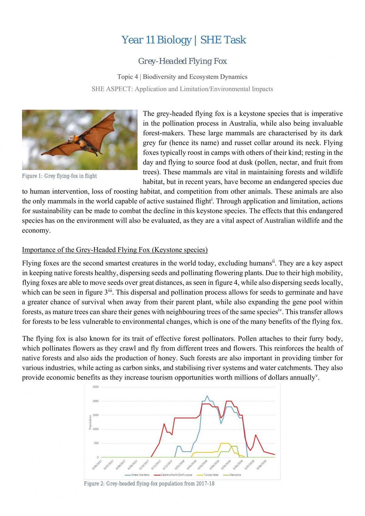 She Task Keystone Species - Page 1