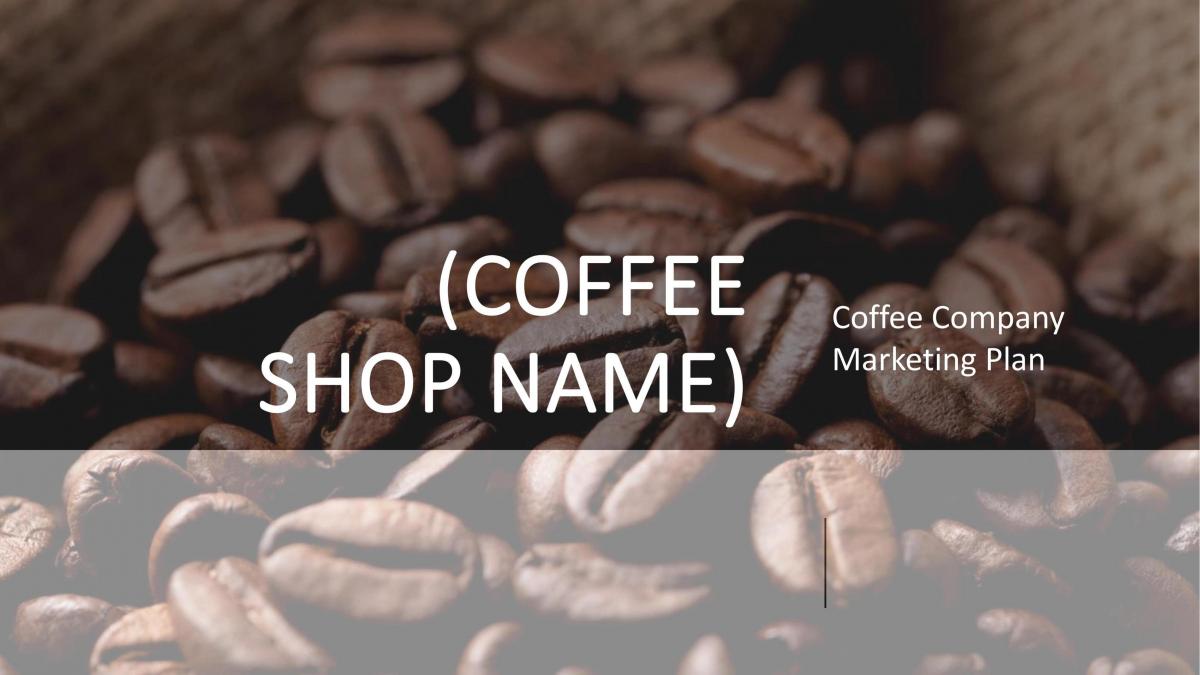 Assignment 1 (Business Types) (coffee shop) - Page 1