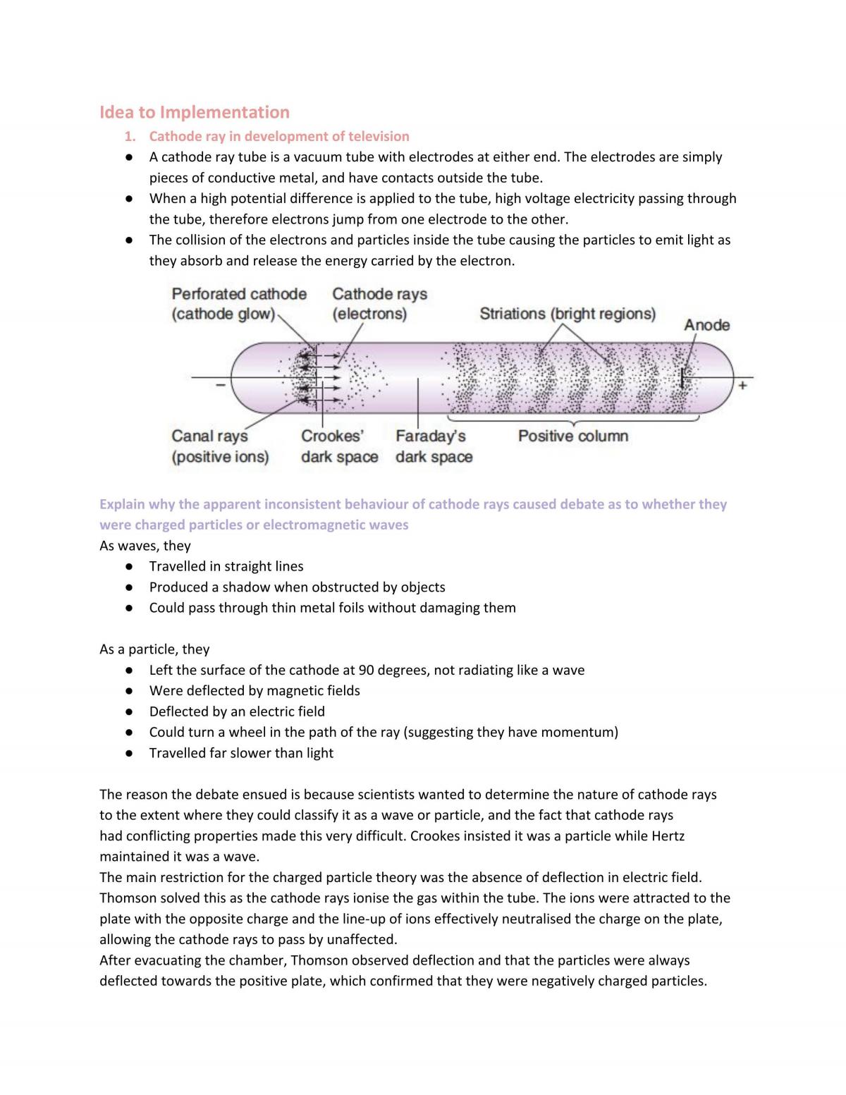 Ideas to Implementation - Page 1