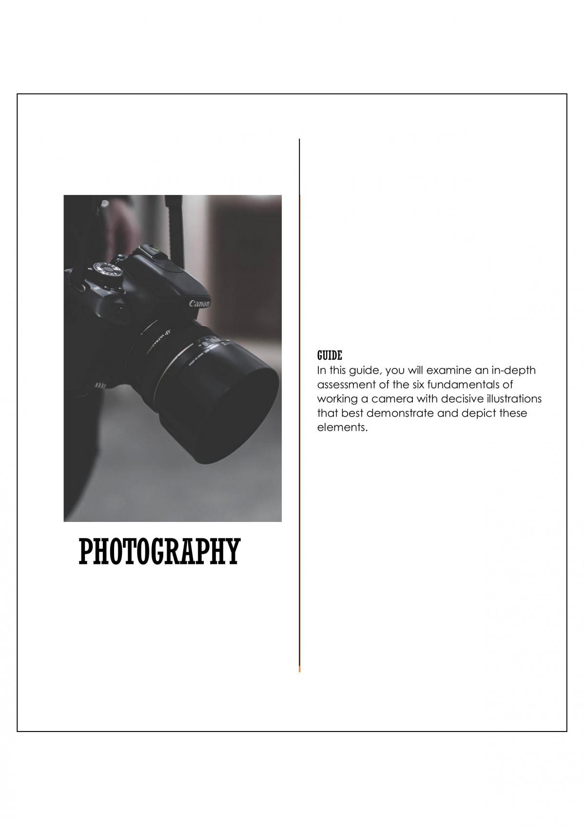 Photography (Guide) - Page 1