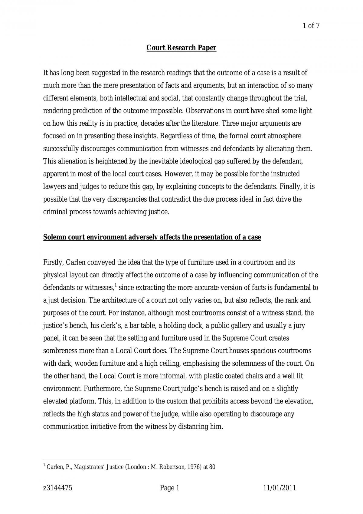 Assignment - Page 1