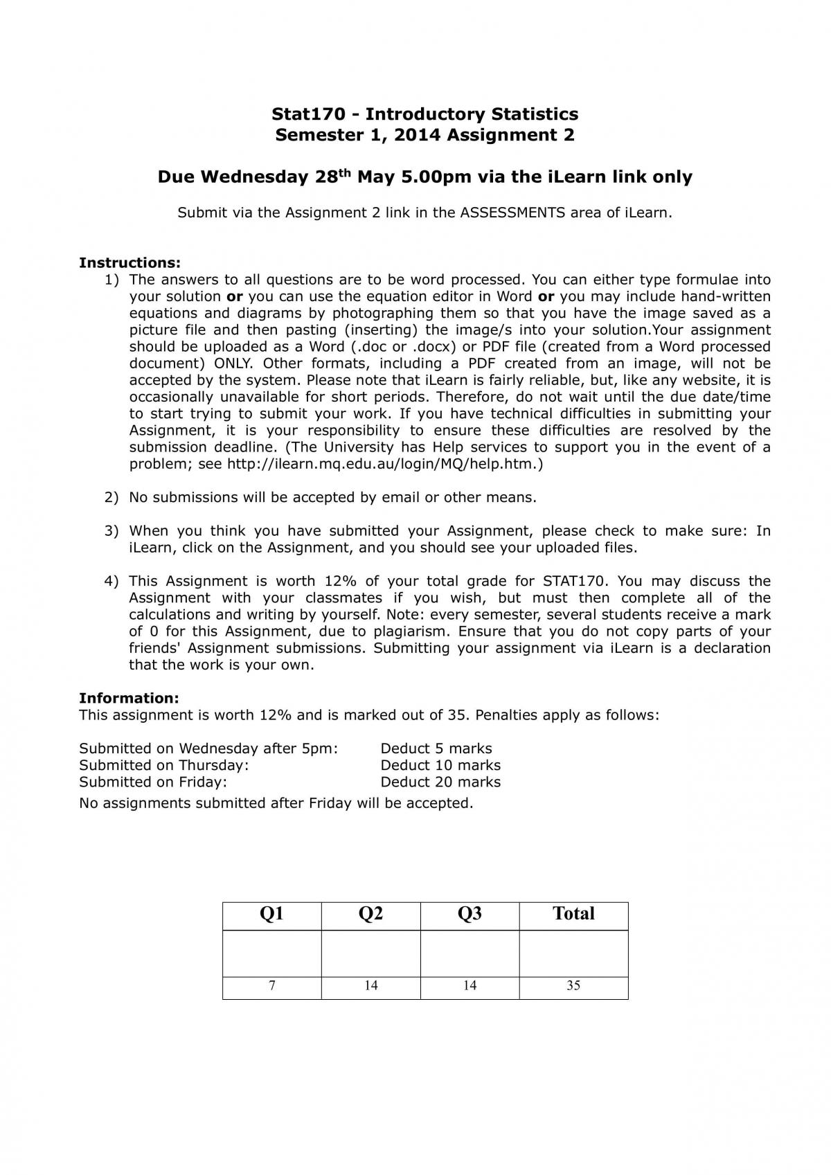 Assignment 2 - Page 1