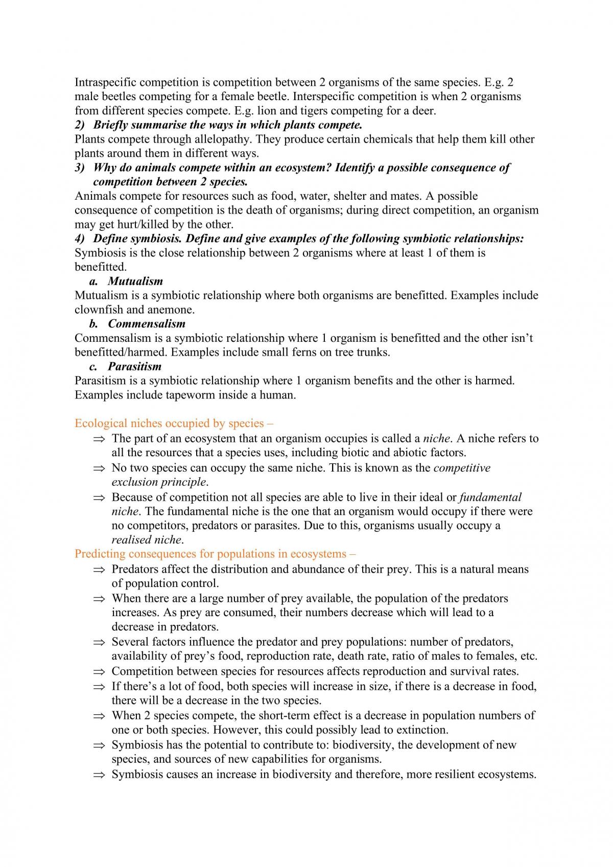 Biology Module 4 - Partial Notes - Page 3