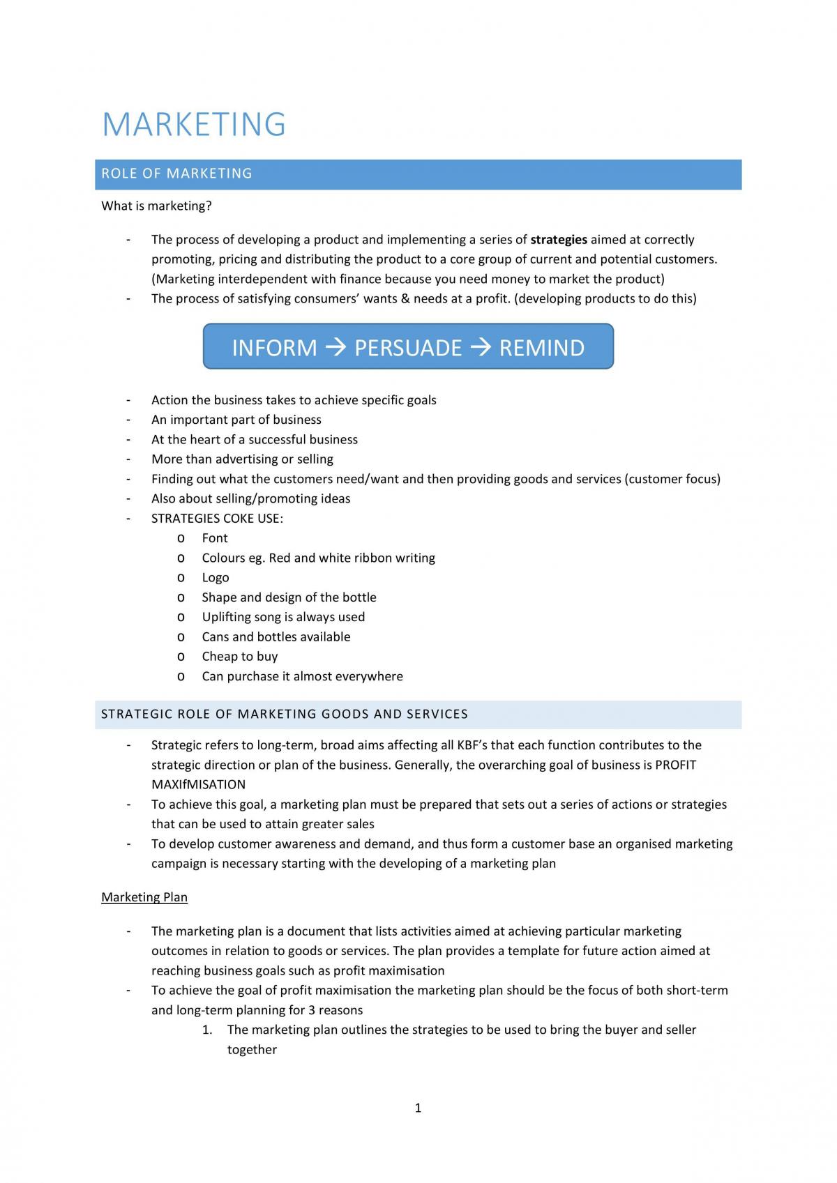 Marketing - Page 1
