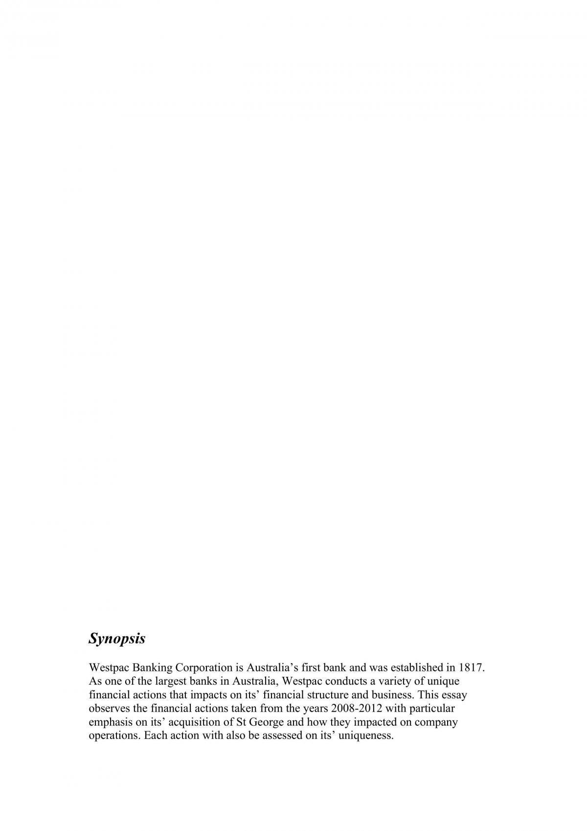 Westpac 5 Year Analysis (HD) - Page 1