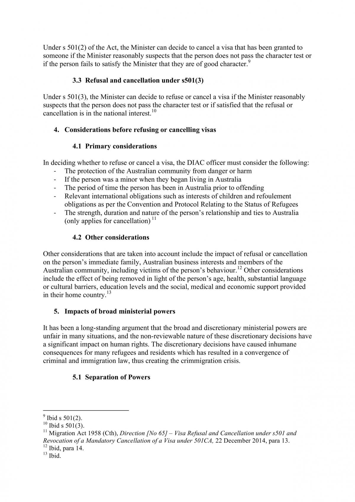 Citizenship and Immigration Law Research Essay - Page 2