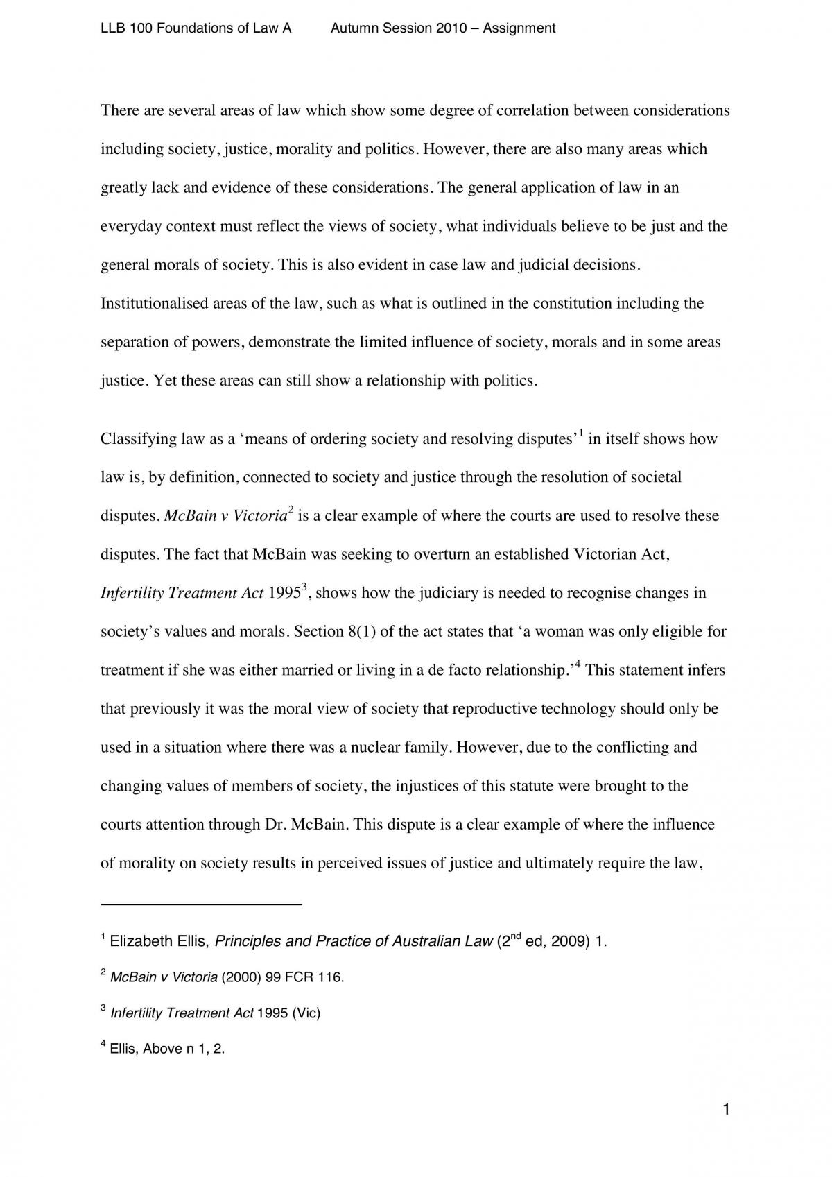 PERSPEX CEILING ESSAY - Page 1