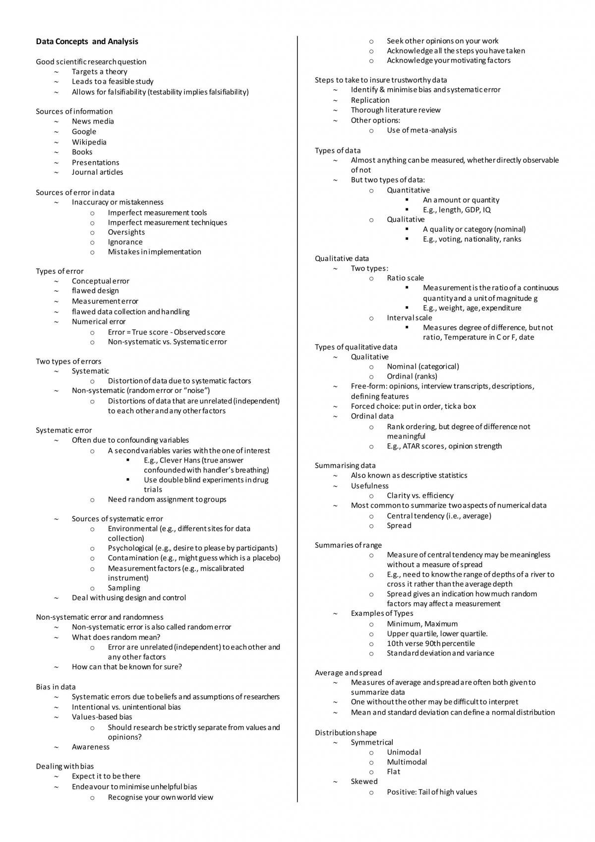 ATHK1001-study notes - Page 1