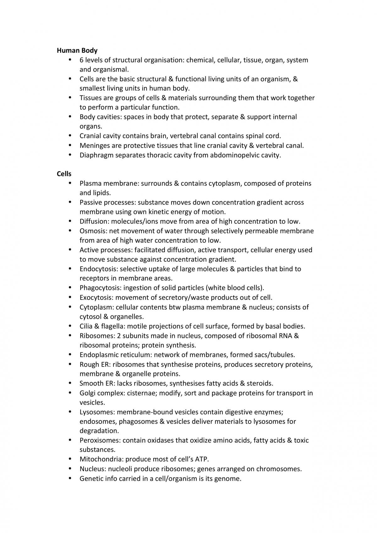 Complete notes from textbook - Page 1