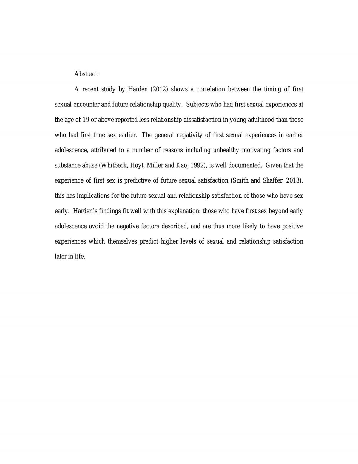 PSYC1001 Assignment - Page 1
