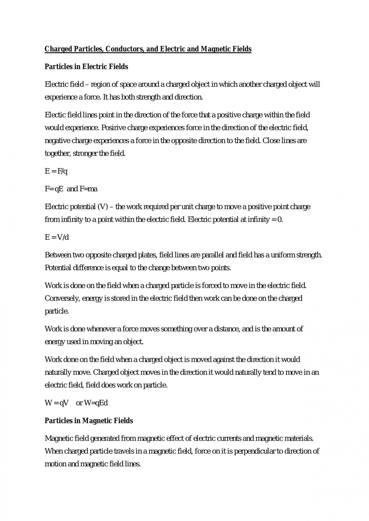 Electromagnetism - Page 1