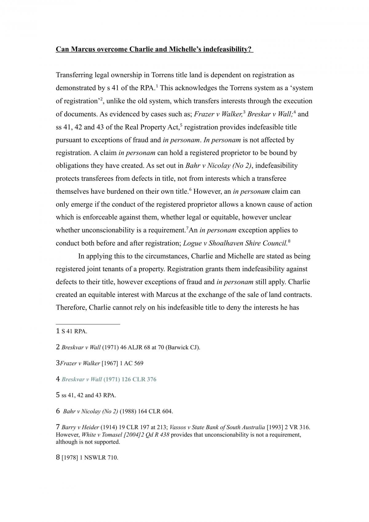 Hypothetical - Page 1