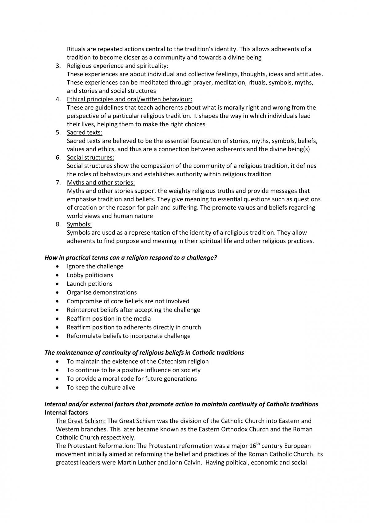 Religion Half Notes - Page 4
