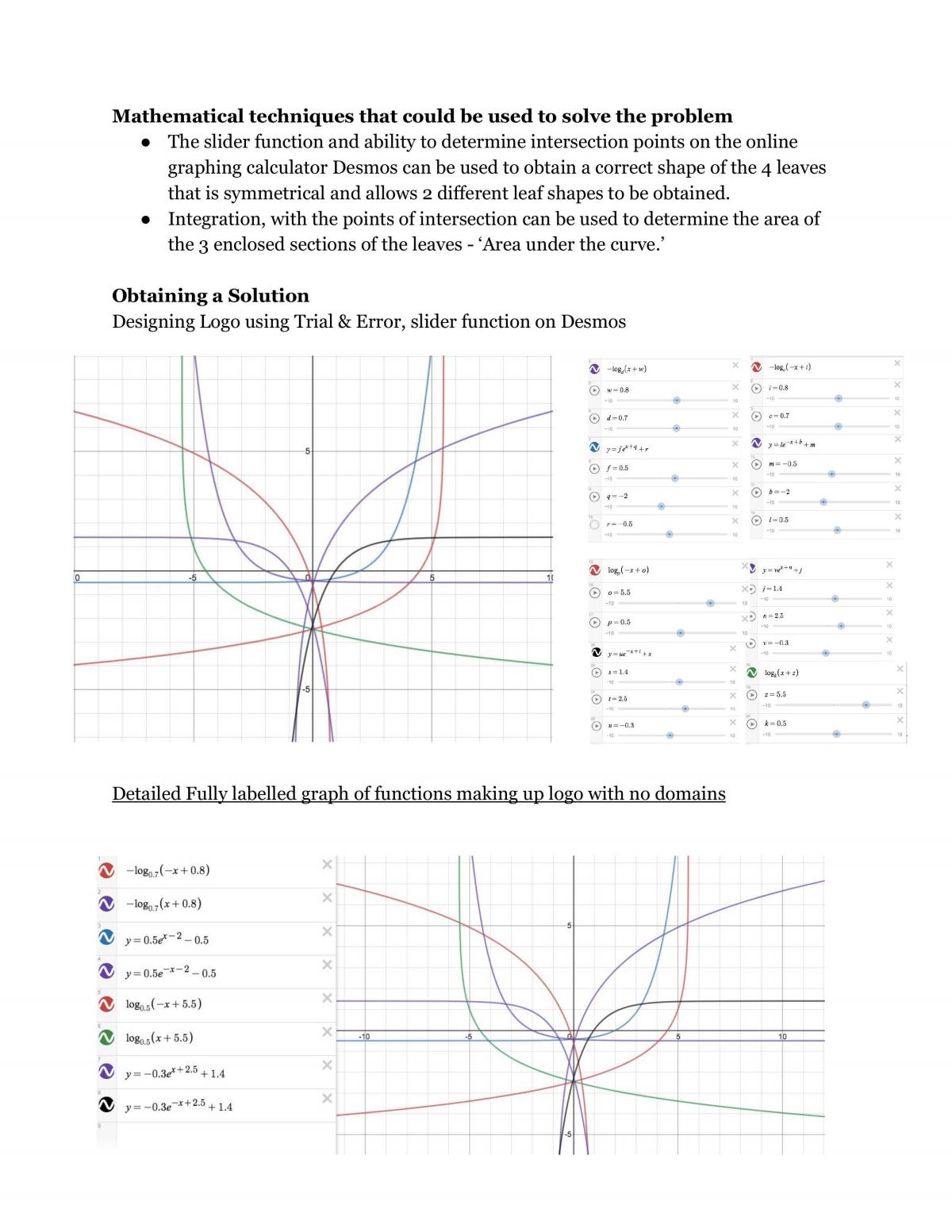 Maths Investigation - Logarithms - Page 2