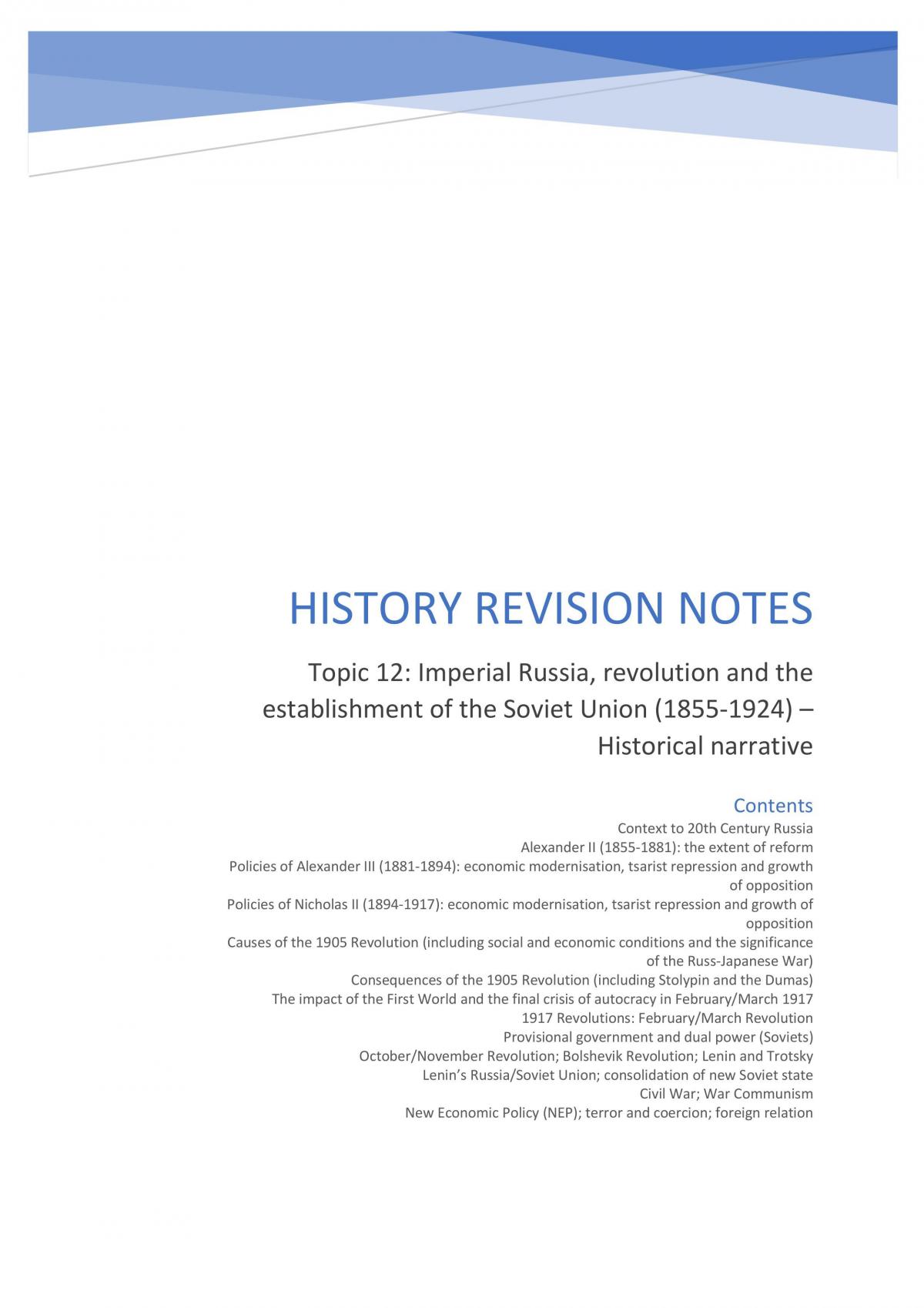 Romanov Notes - Page 1