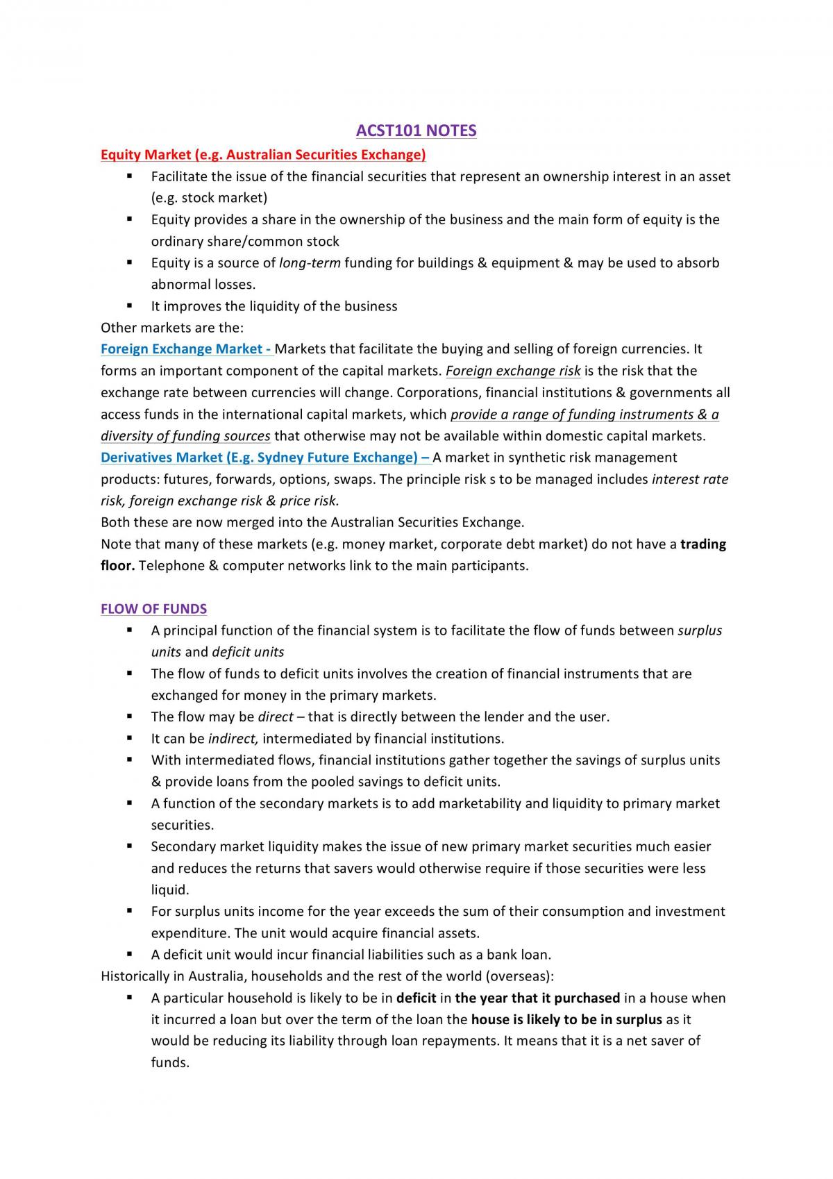 Element Notes - Page 1