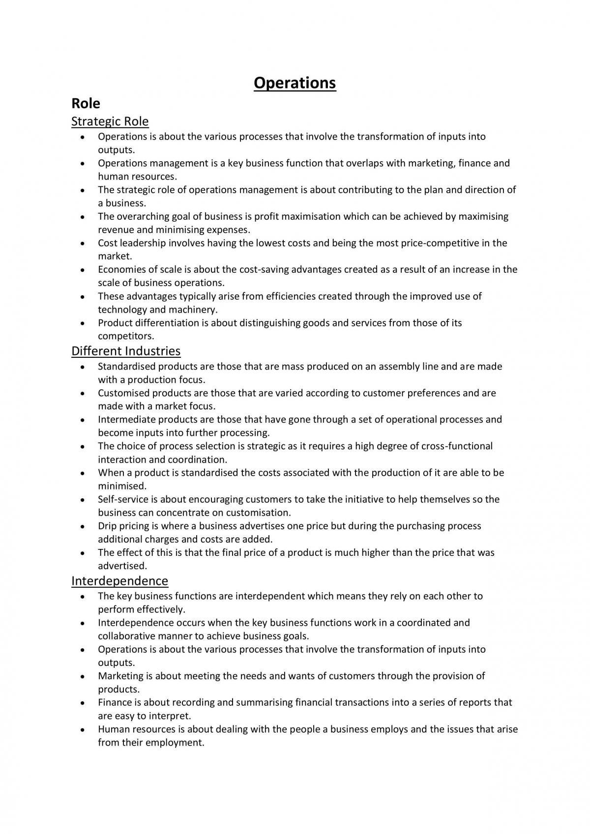 Business Studies Complete Notes - Page 1
