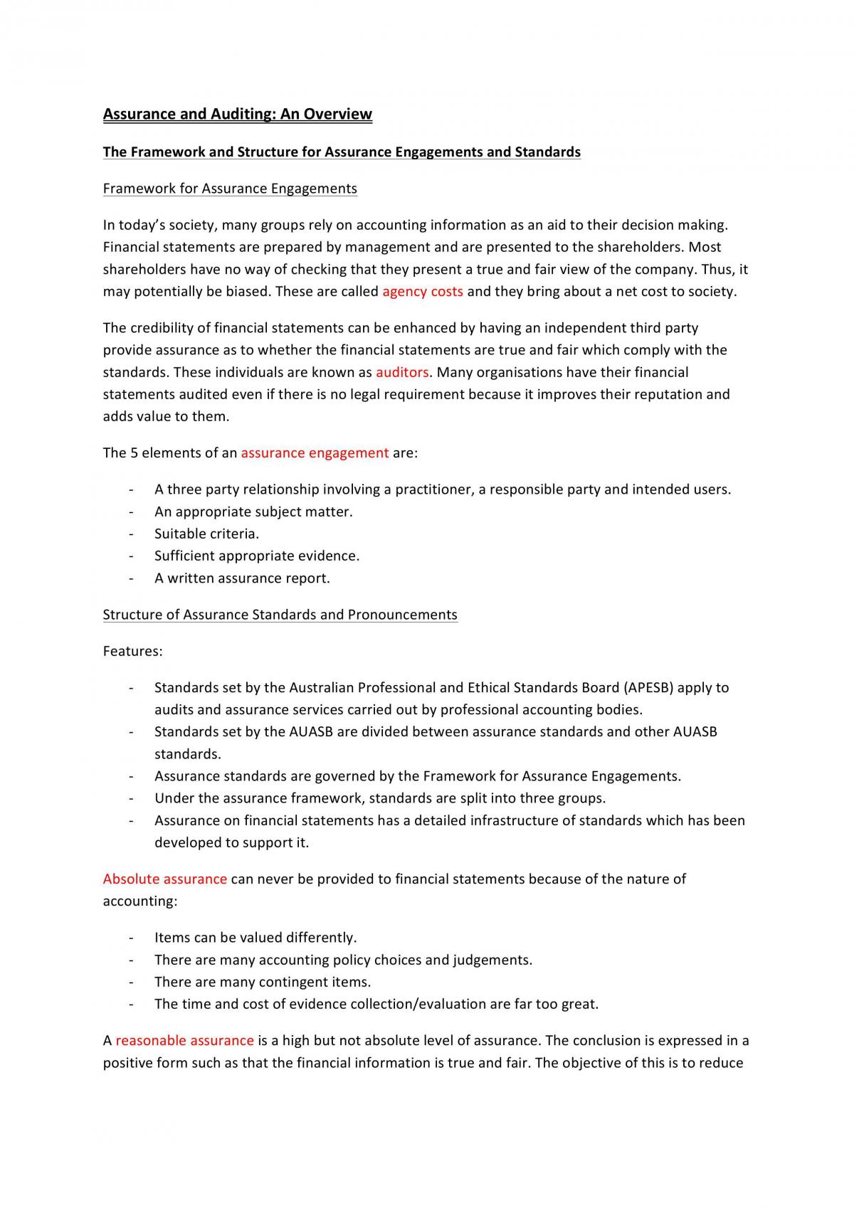 ACCT3708 Notes - Page 1