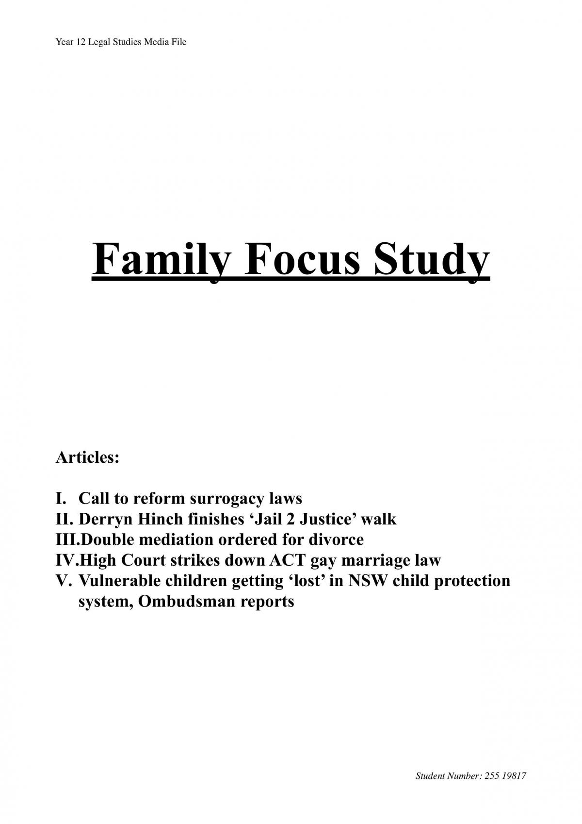 Legal Studies Media File - Page 1