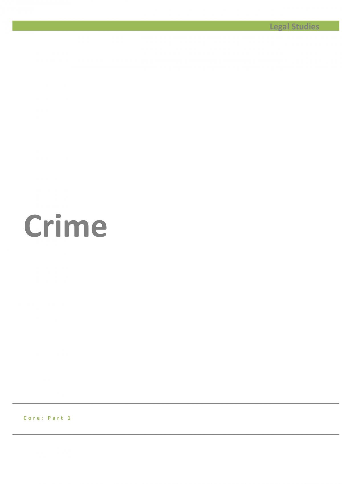 Crime Notes - Page 1