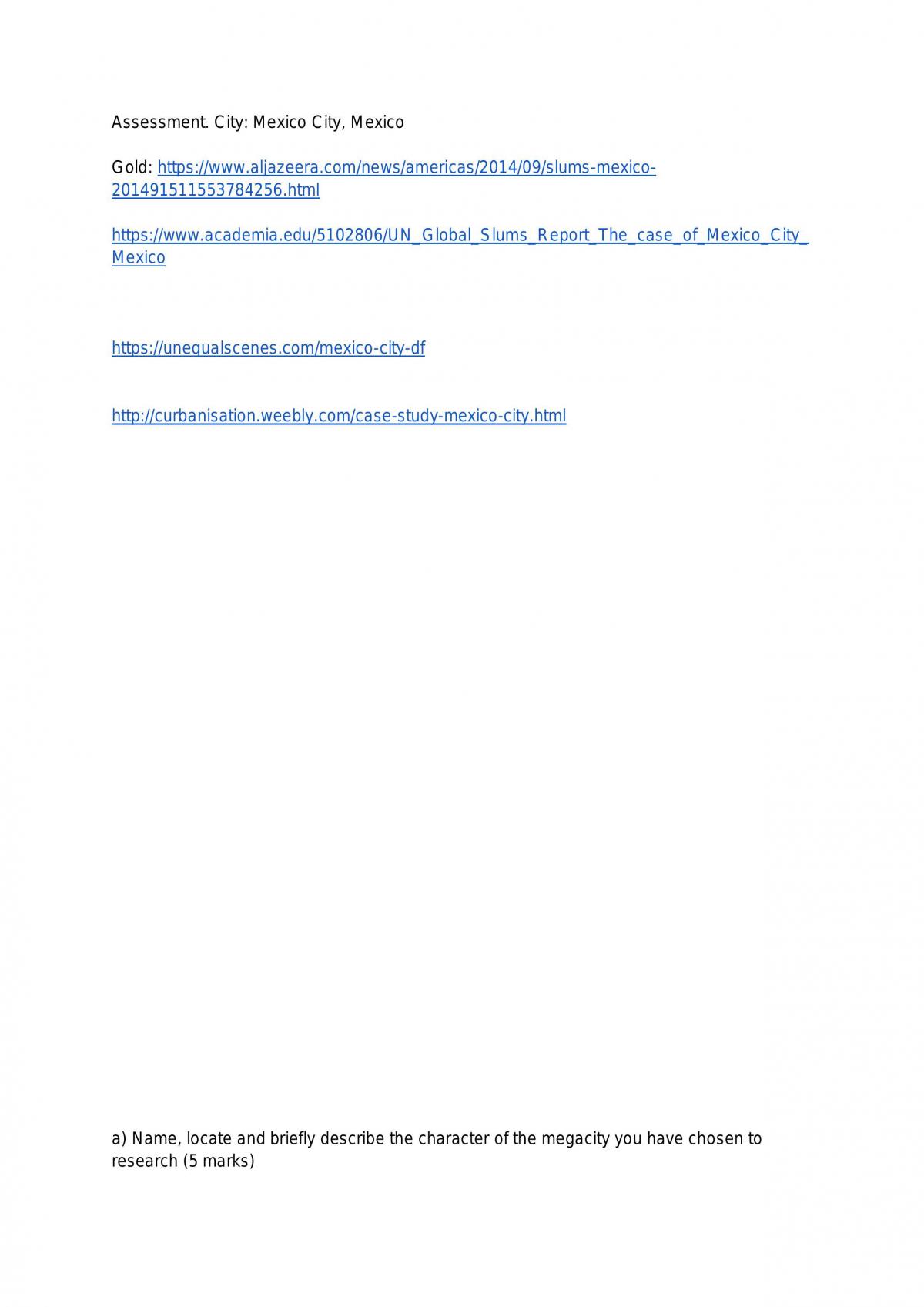 Megacities- Mexico - Page 1