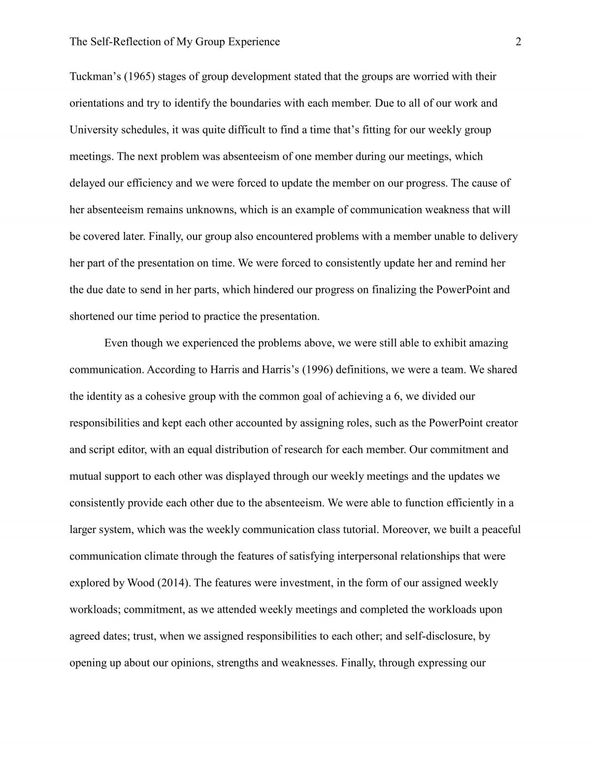 Final COMU1030 Reflection Essay  - Page 2