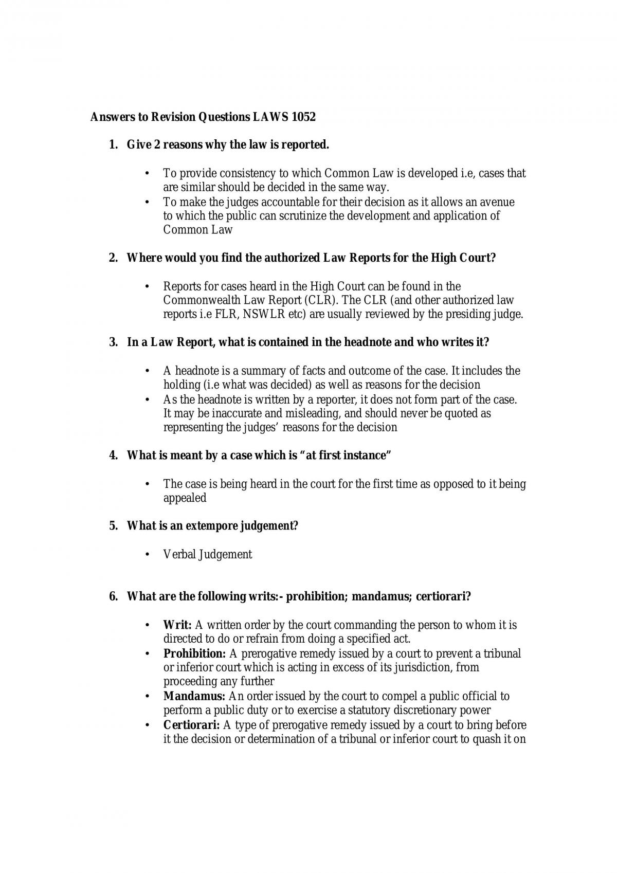 Summary - Page 1