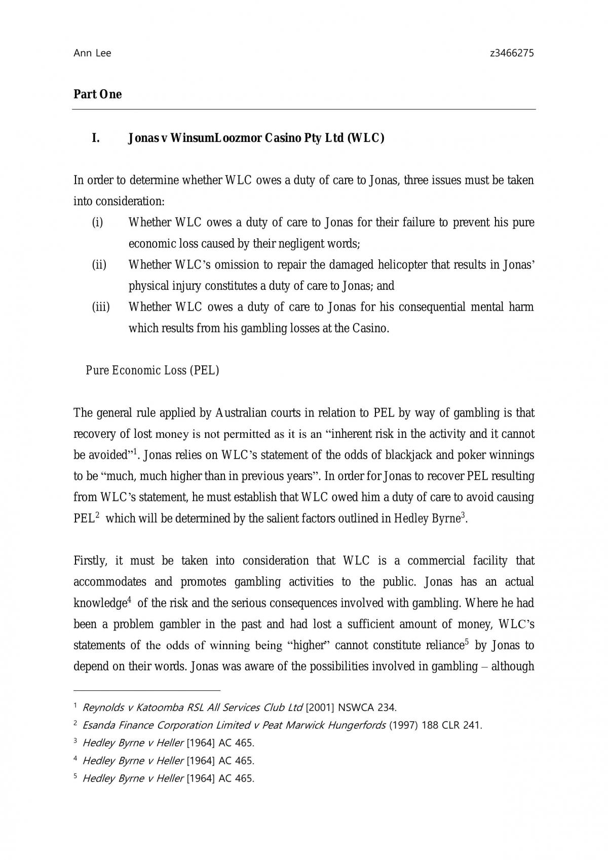 2013 Sem 2 Mid-Sem Assignment Case Note - Page 1