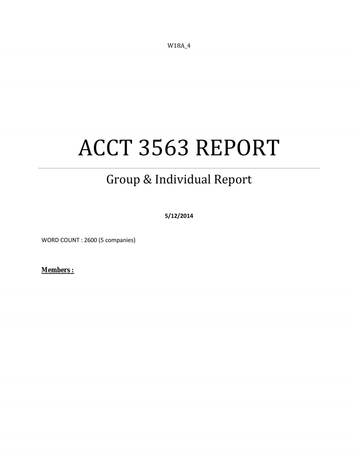 Group report acct3563 - Page 1