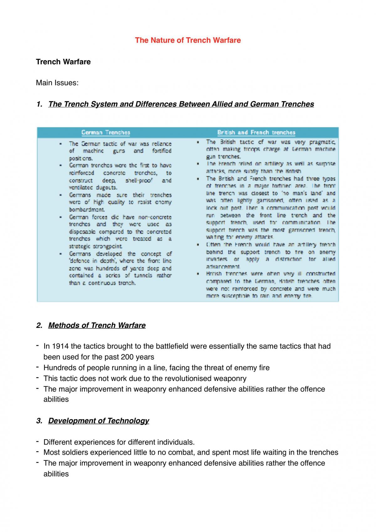 WW1 - Complete Notes - Page 3