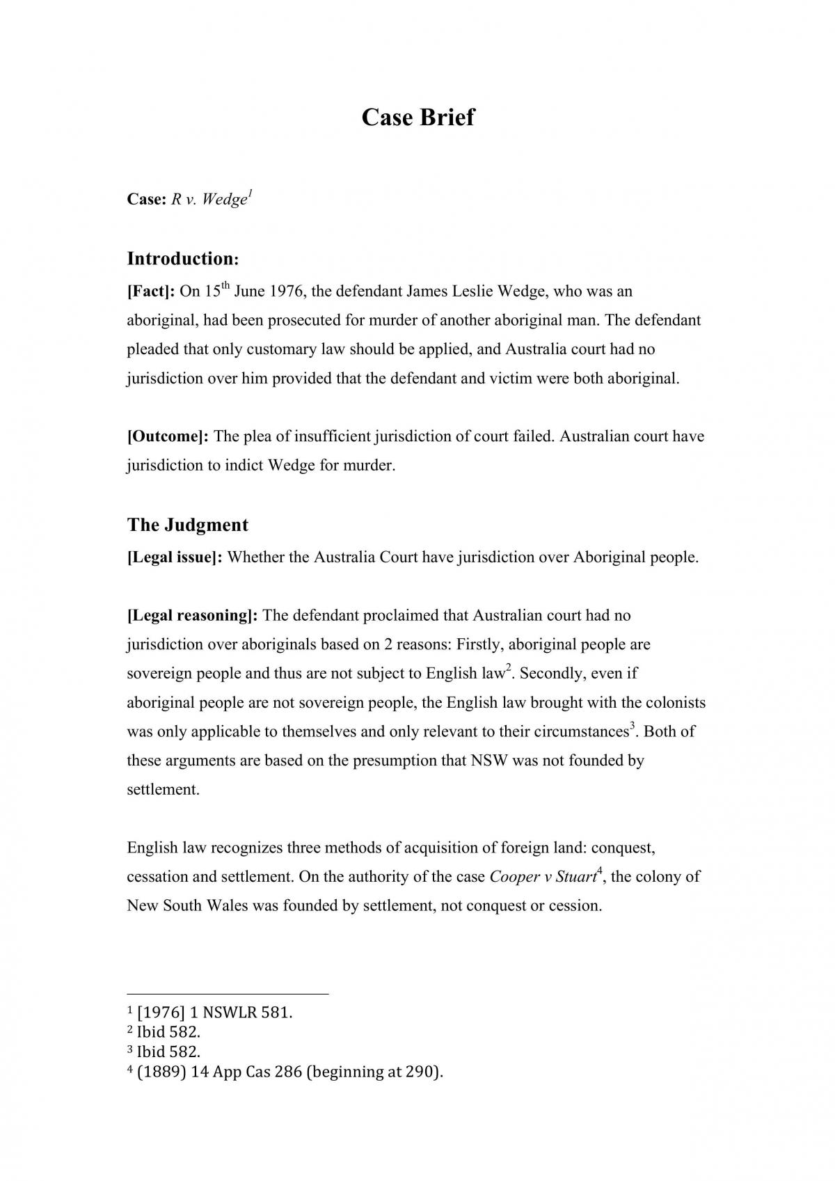 foundation of law assignment  - Page 1