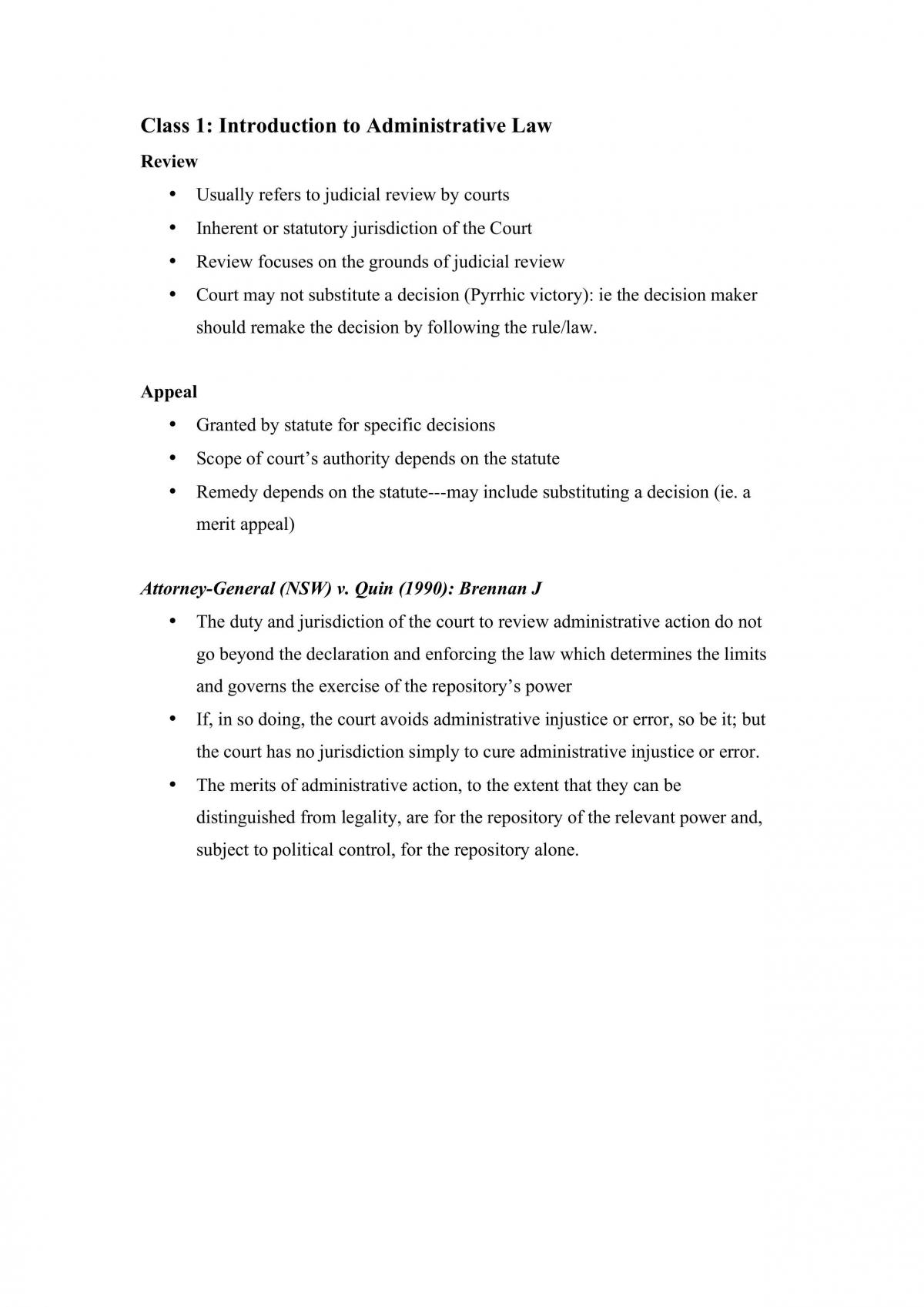 administrative law assignment - Page 1