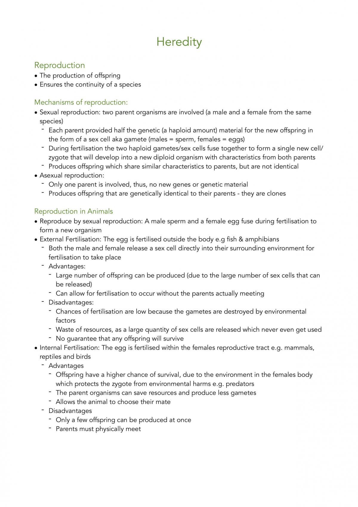 Biology Complete Notes - Page 1