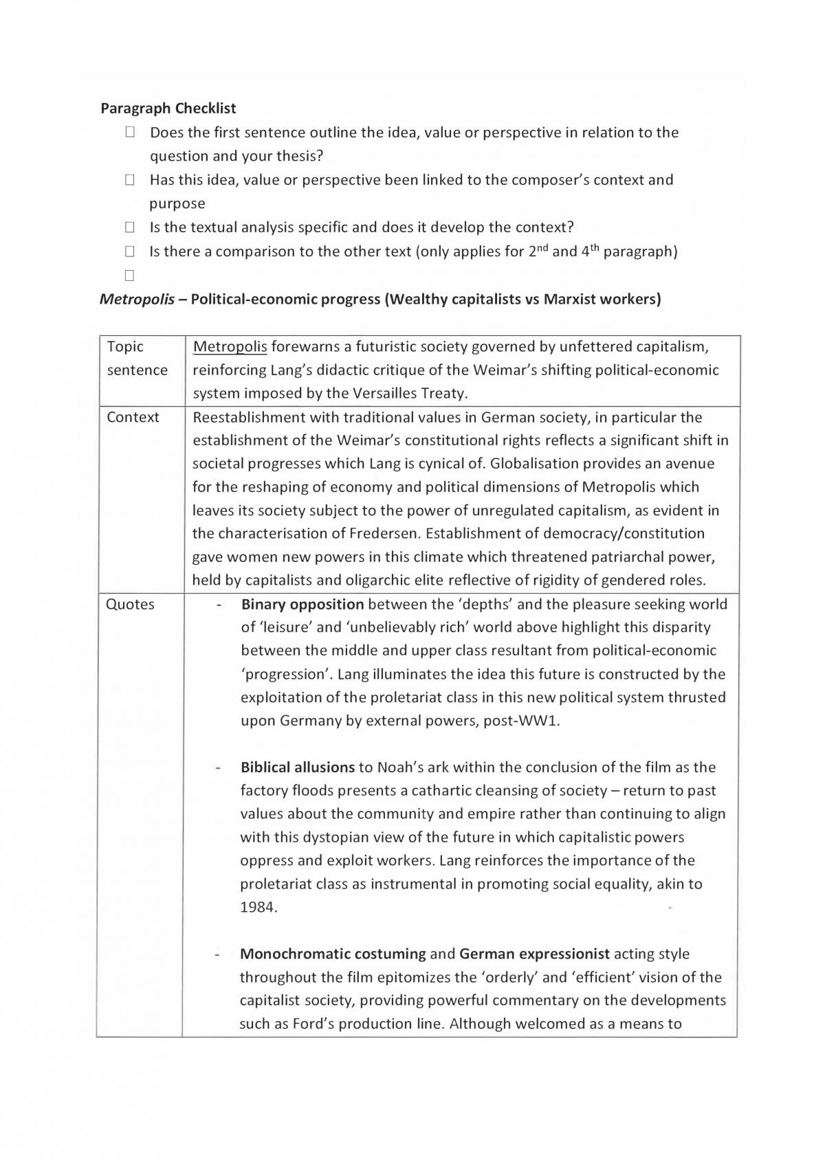Module A Notes - Page 1