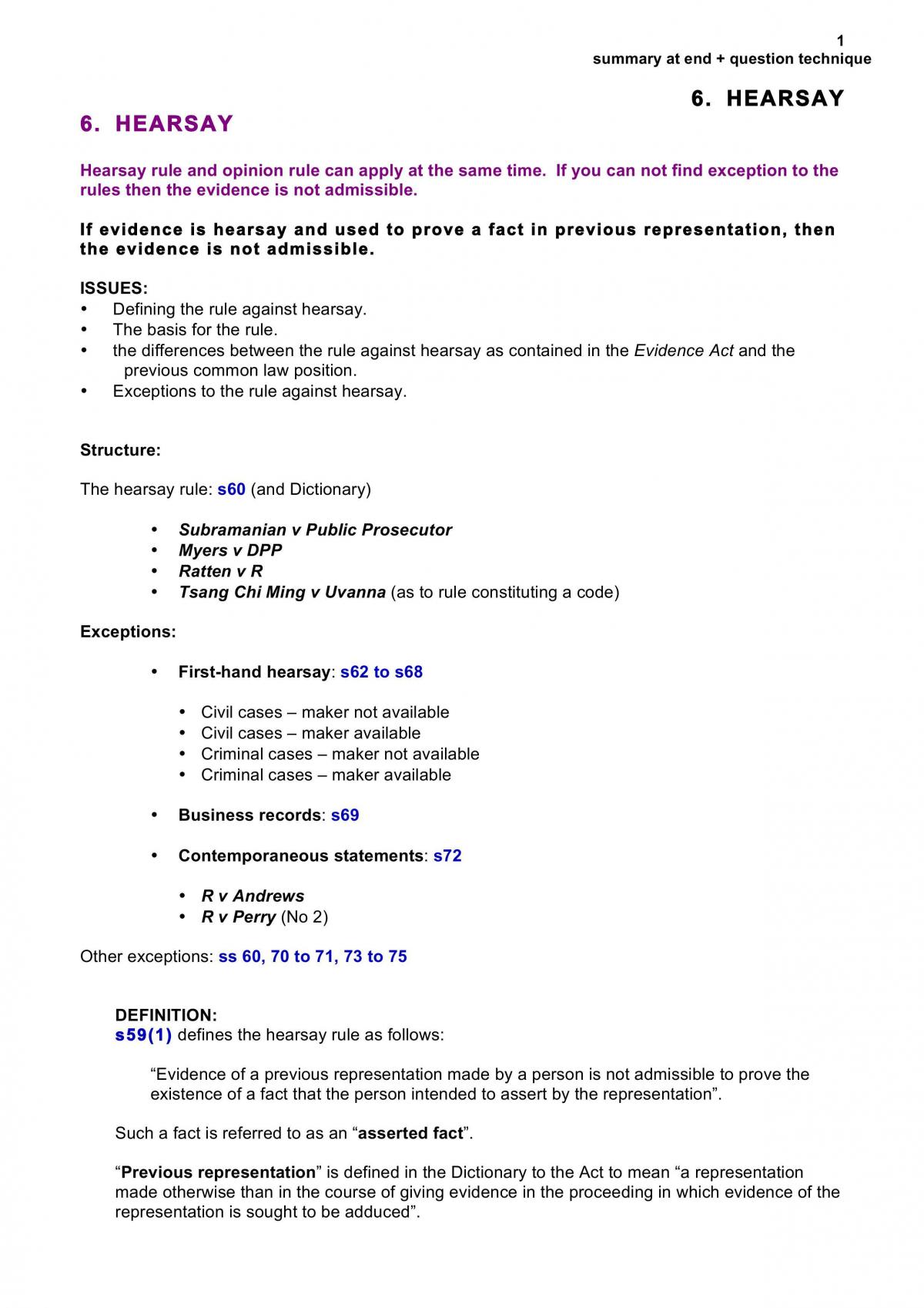 evidence - Page 1