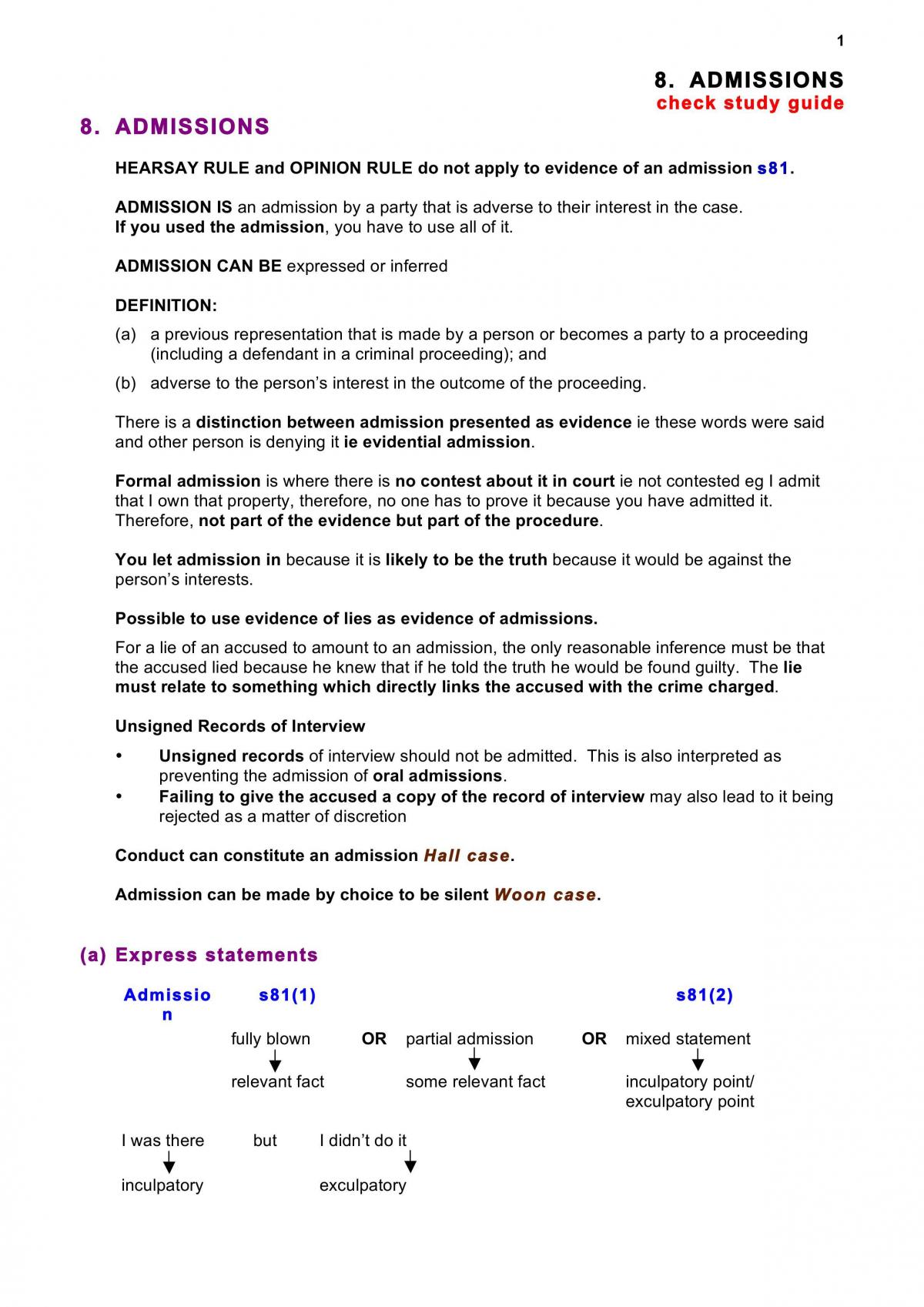 evidence - Page 1