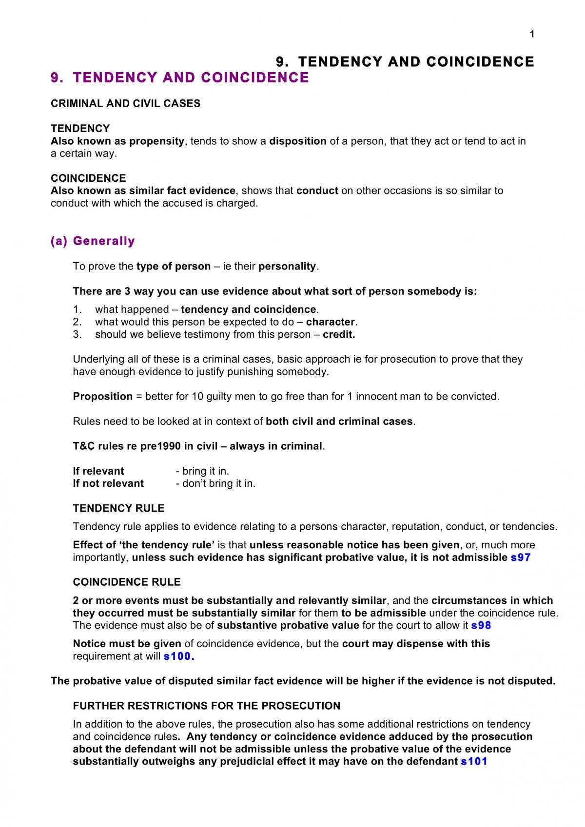 evidence - Page 1