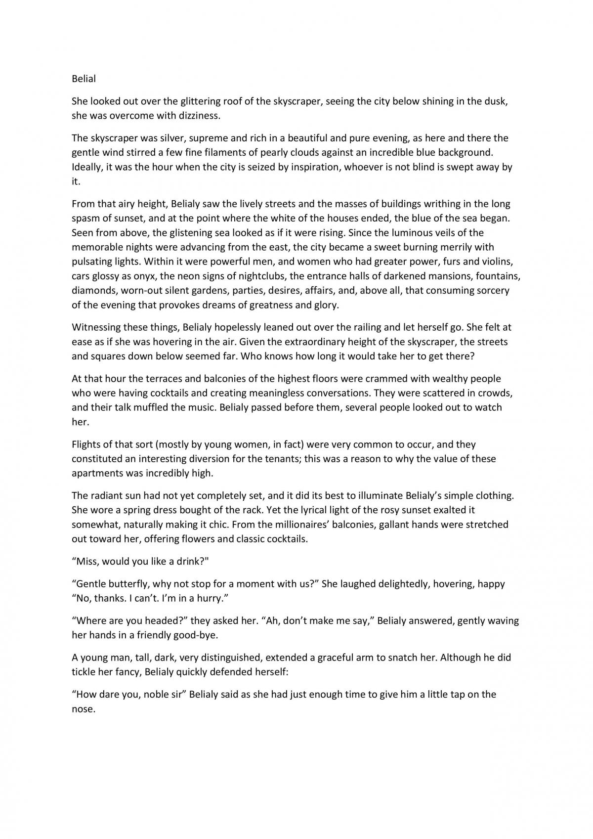 Belial  - Page 1