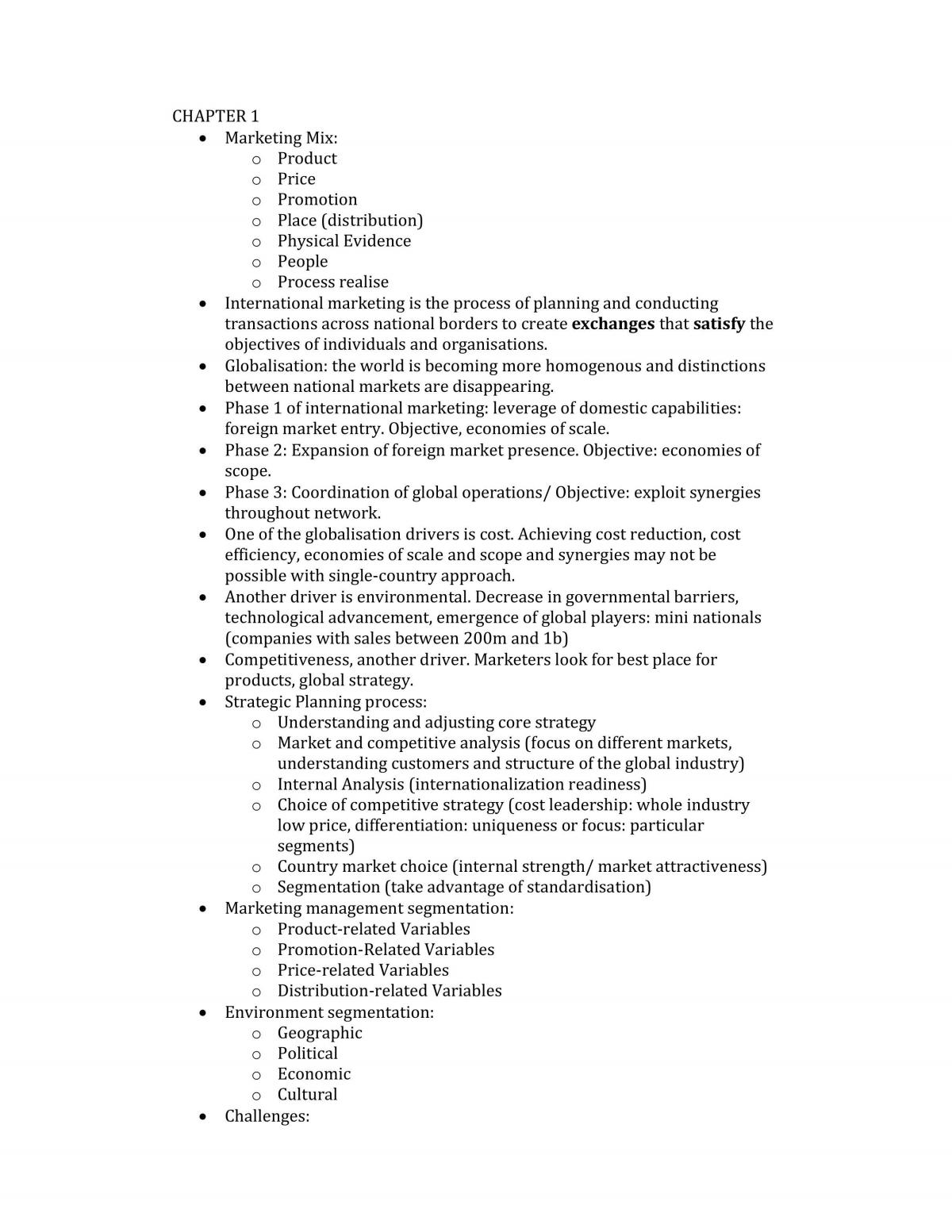 MKTG3116 Complete Notes for Final Exam/ Mid-sem - Page 1