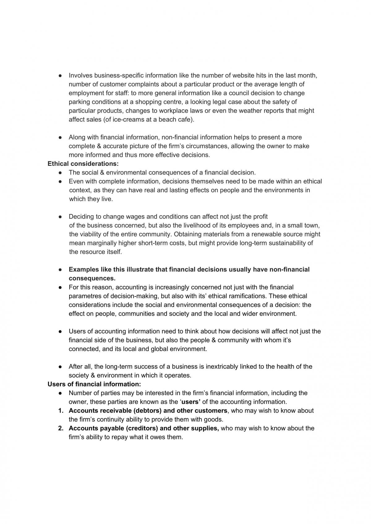 UNIT 3 Accounting Notes - Page 2