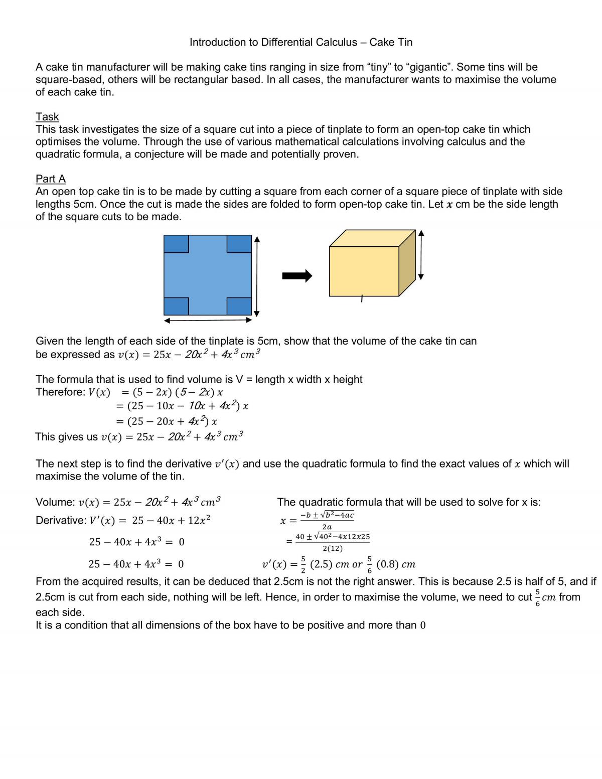 Cake Tin - Page 1