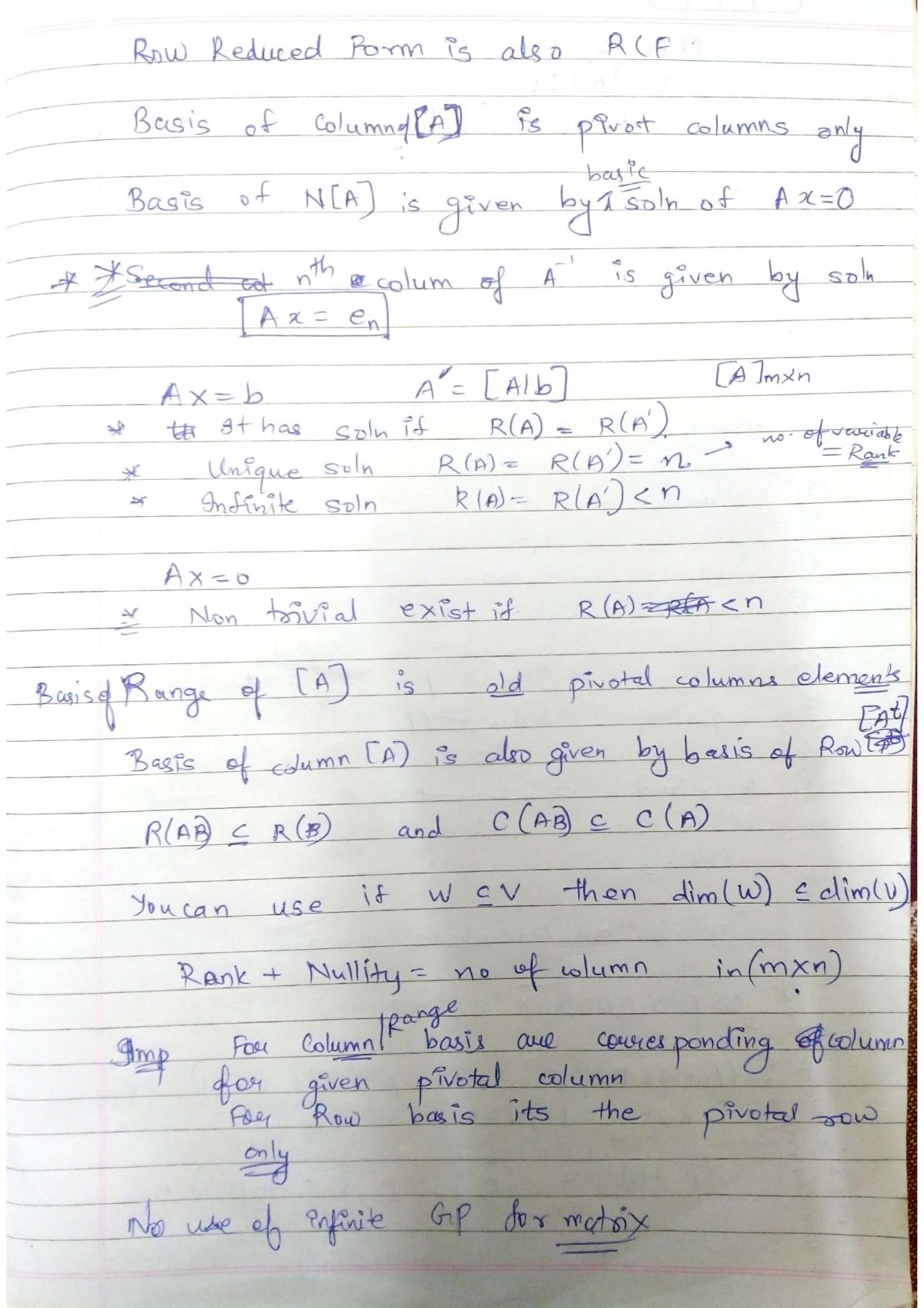 MA 106 linear algebra notes  - Page 28
