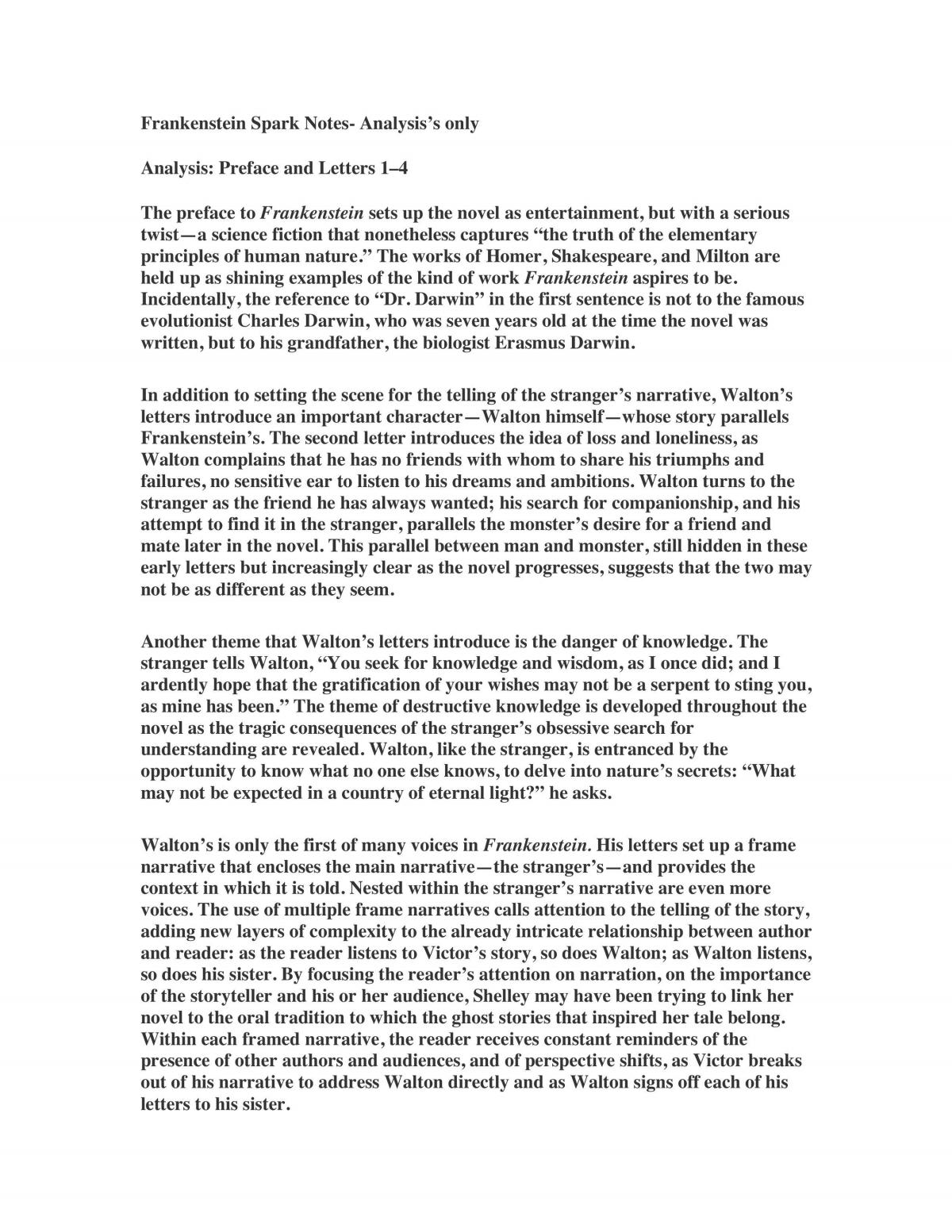 Frankenstein - Page 1