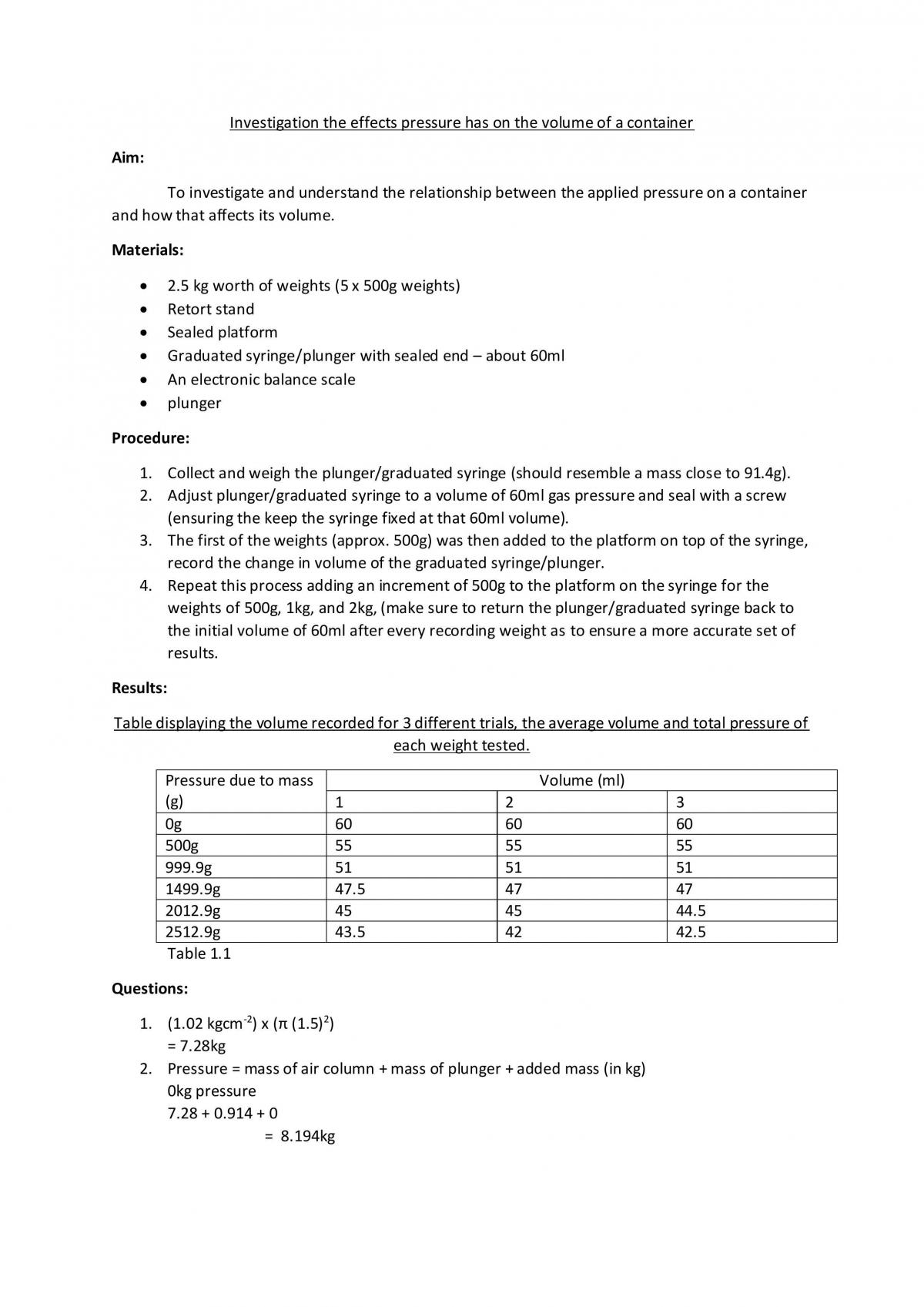 Investigation for Pressure Effect on Container  - Page 1