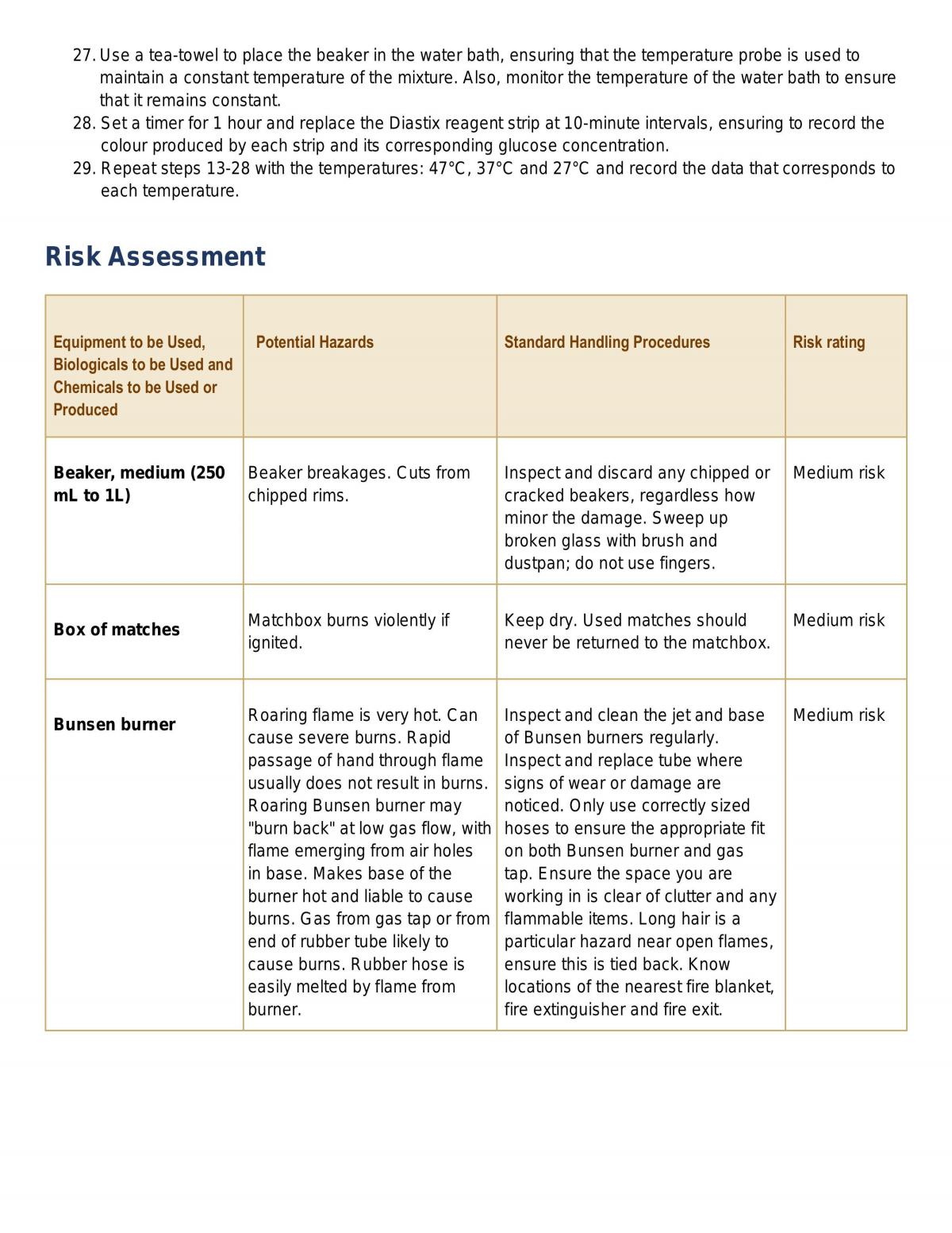 Lactose-Free Milk Practical Report - Page 3