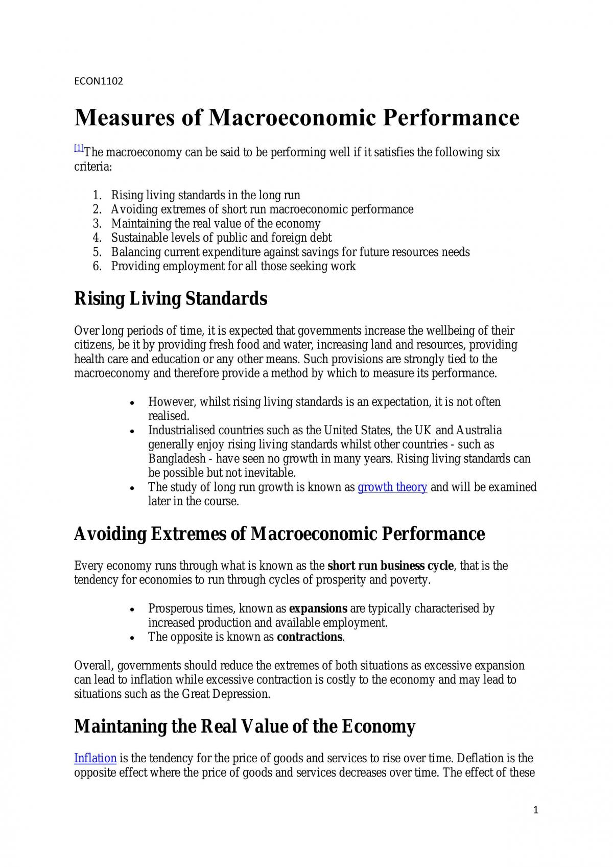 ECON1102 - Page 1